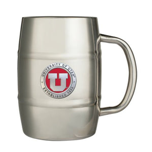 University of Utah Keg Mug - Heritage Metalworks, Inc.