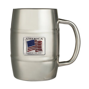 US Flag Keg Mug - Heritage Metalworks, Inc.