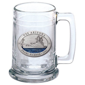 USS Arizona Pearl Harbor Stein - Heritage Metalworks, Inc.
