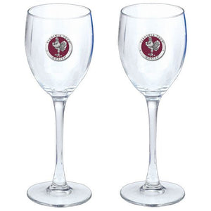 Virginia Tech University Hokies Goblets (Set Of 2) - Heritage Metalworks, Inc.