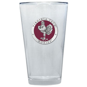 Virginia Tech University Hokies Pint Glass - Heritage Metalworks, Inc.