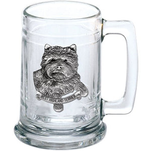 West Highland Terrier Stein - Heritage Metalworks, Inc.