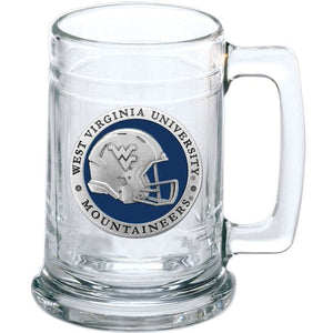 West Virginia University Helmet Stein - Heritage Metalworks, Inc.
