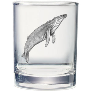 Whale Double Old Fashioned Glass - Heritage Metalworks, Inc.